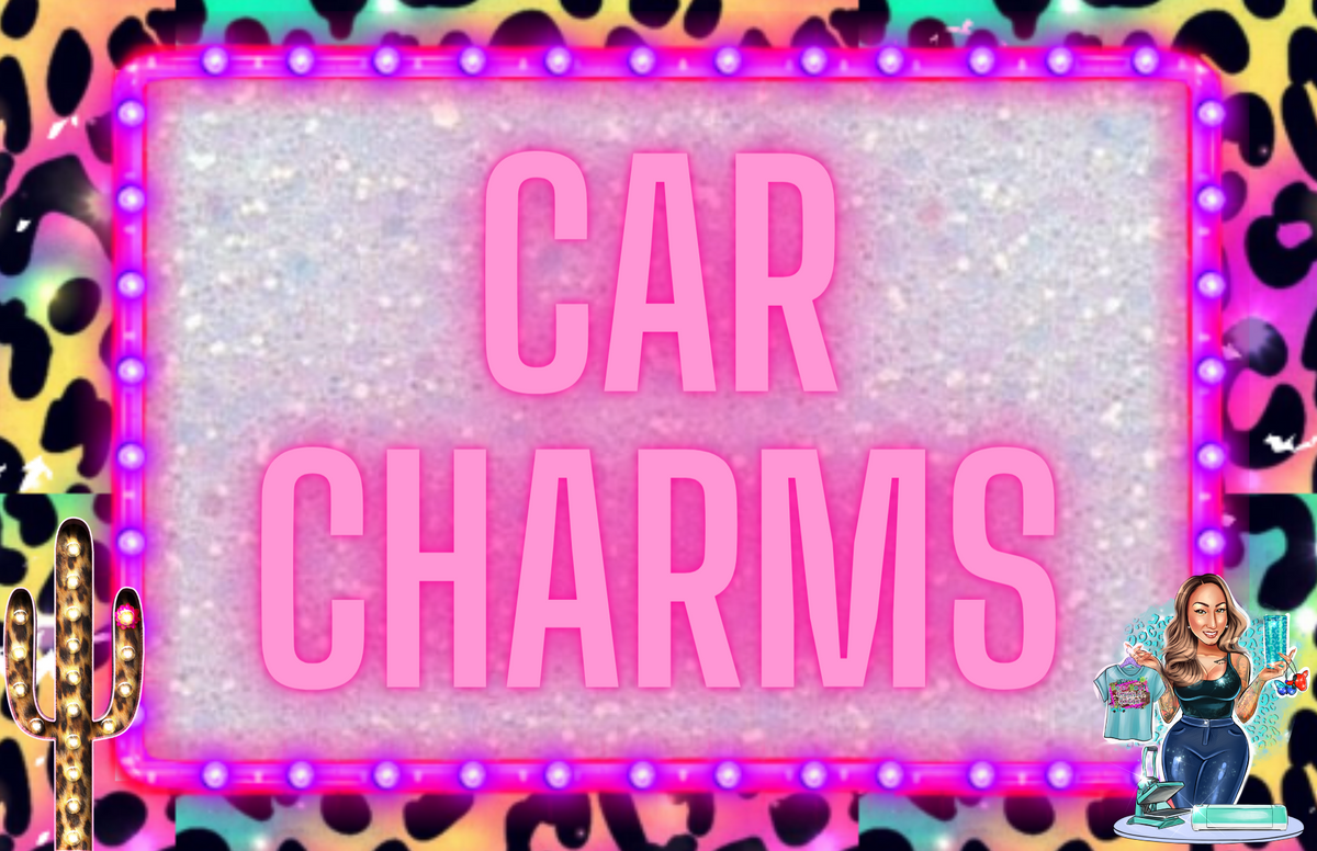 Car Charms BossyBootsDesigns