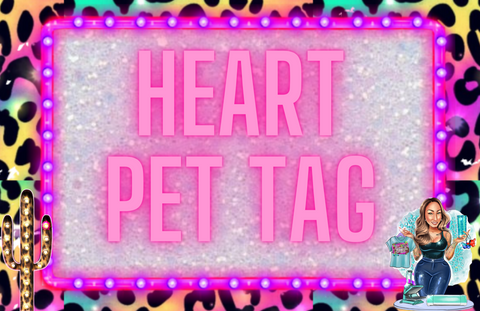 Heart Pet Tag