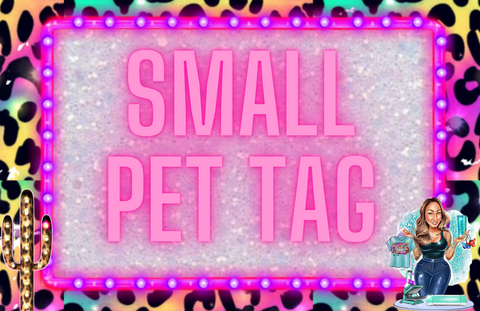 Small Pet Tag