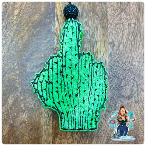 Cactus Middle Finger