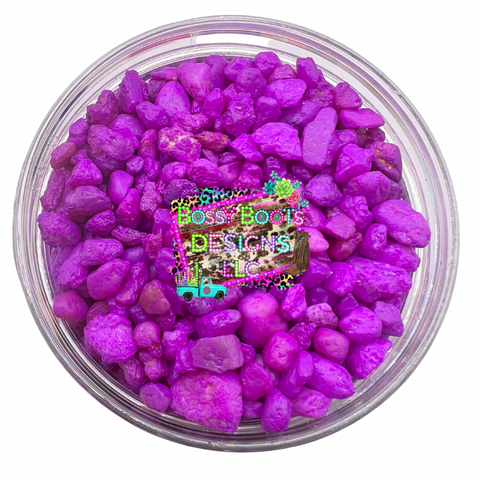 Neon Purple Stones