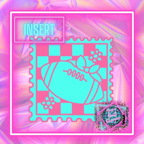 Football Stamp Insert