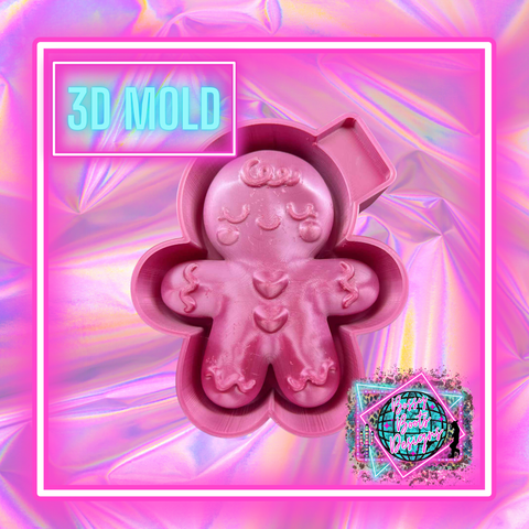 (3D) Heart Gingerbread