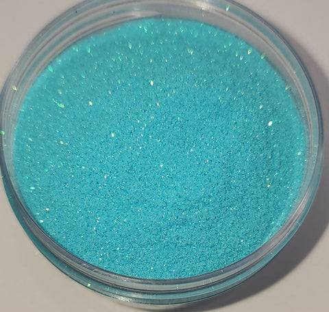 Neon Blue Iridescent Glitter Dust