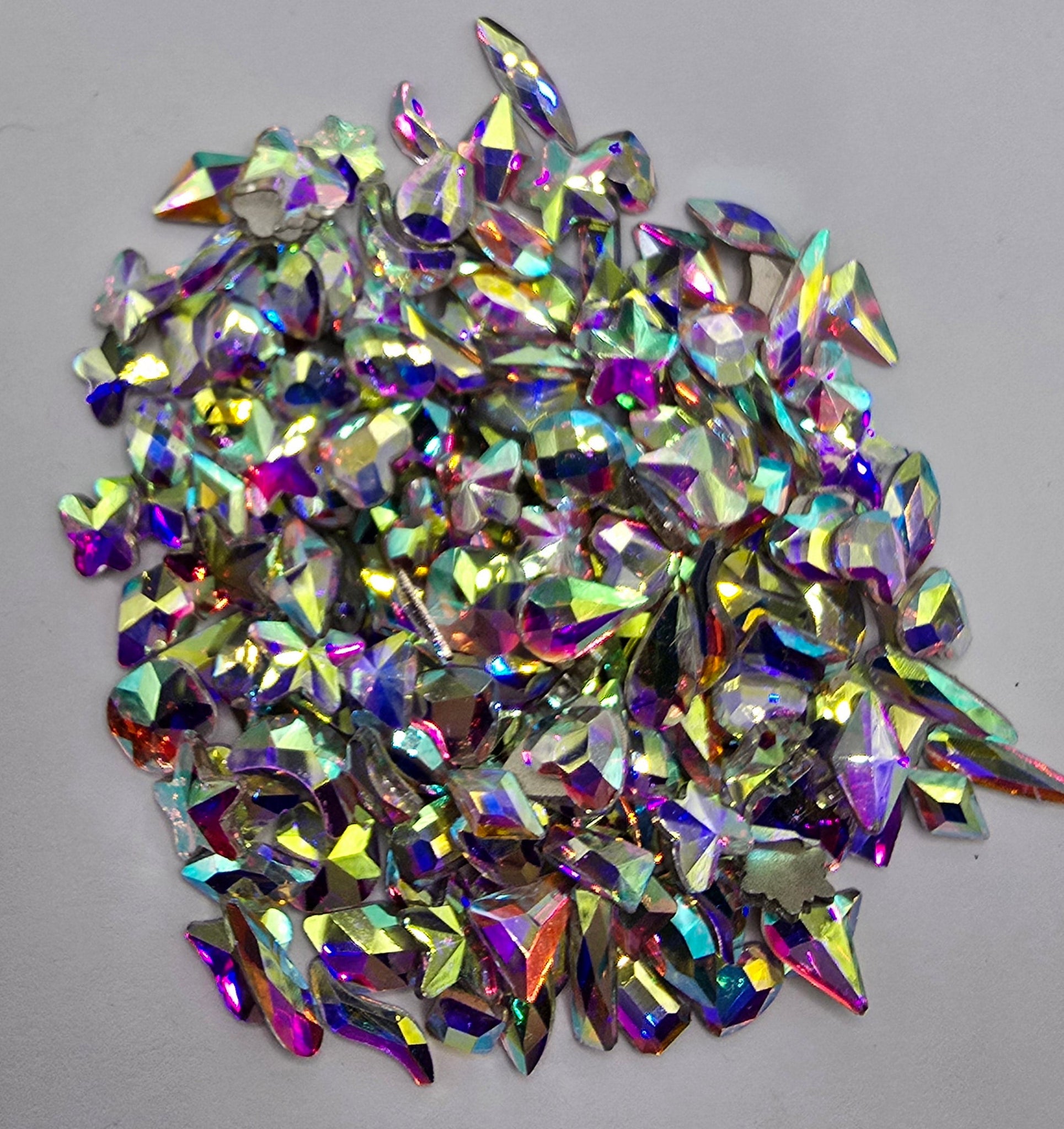 Crystal AB Mixed Shape Rhinestones – BossyBootsDesigns