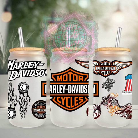 HD 16oz Glass Can