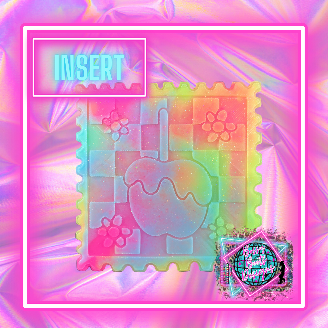 Caramel Apple Stamp Insert