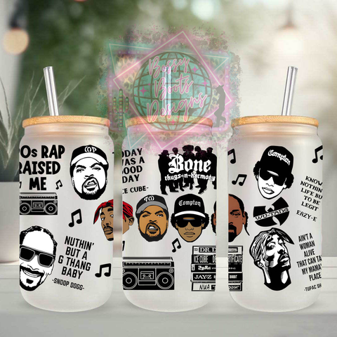 Rappers 16oz Glass Can