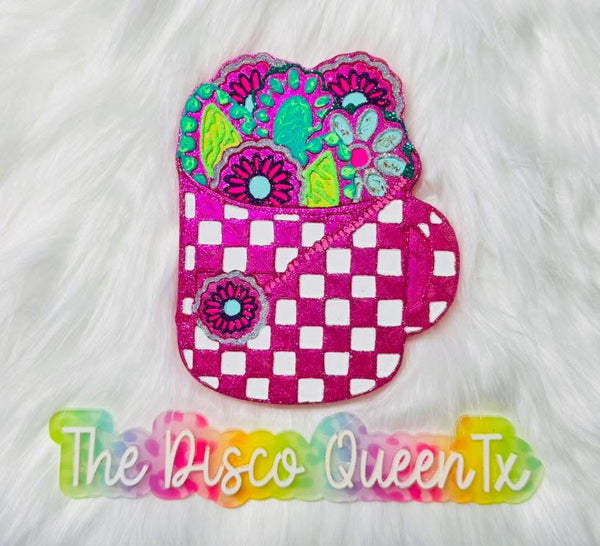 Turquoise Filled Mug