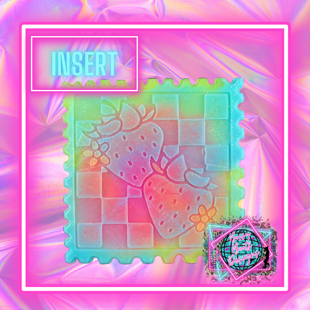 Strawberries Stamp Insert