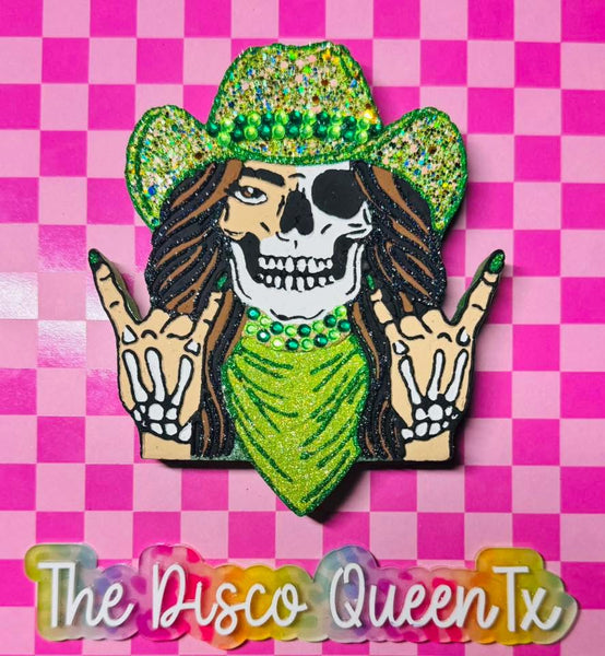 Western Skelly Cowgirl