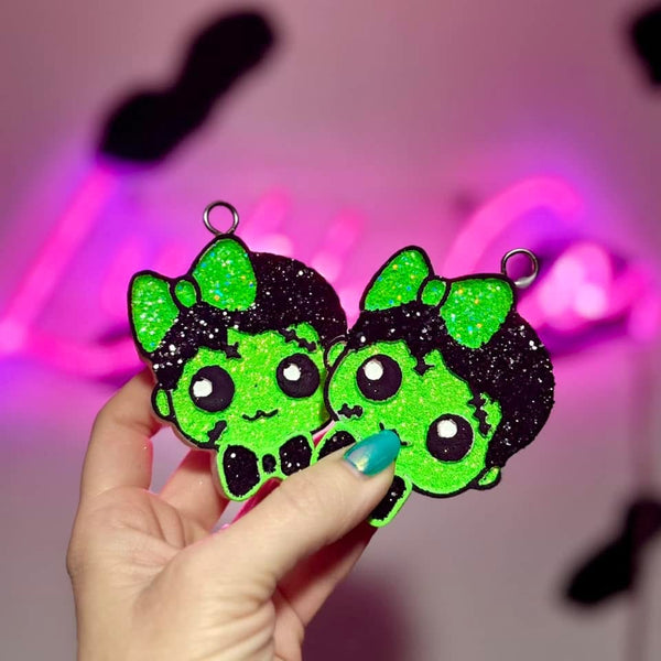 Cutesy Frankenstein Vent Clips