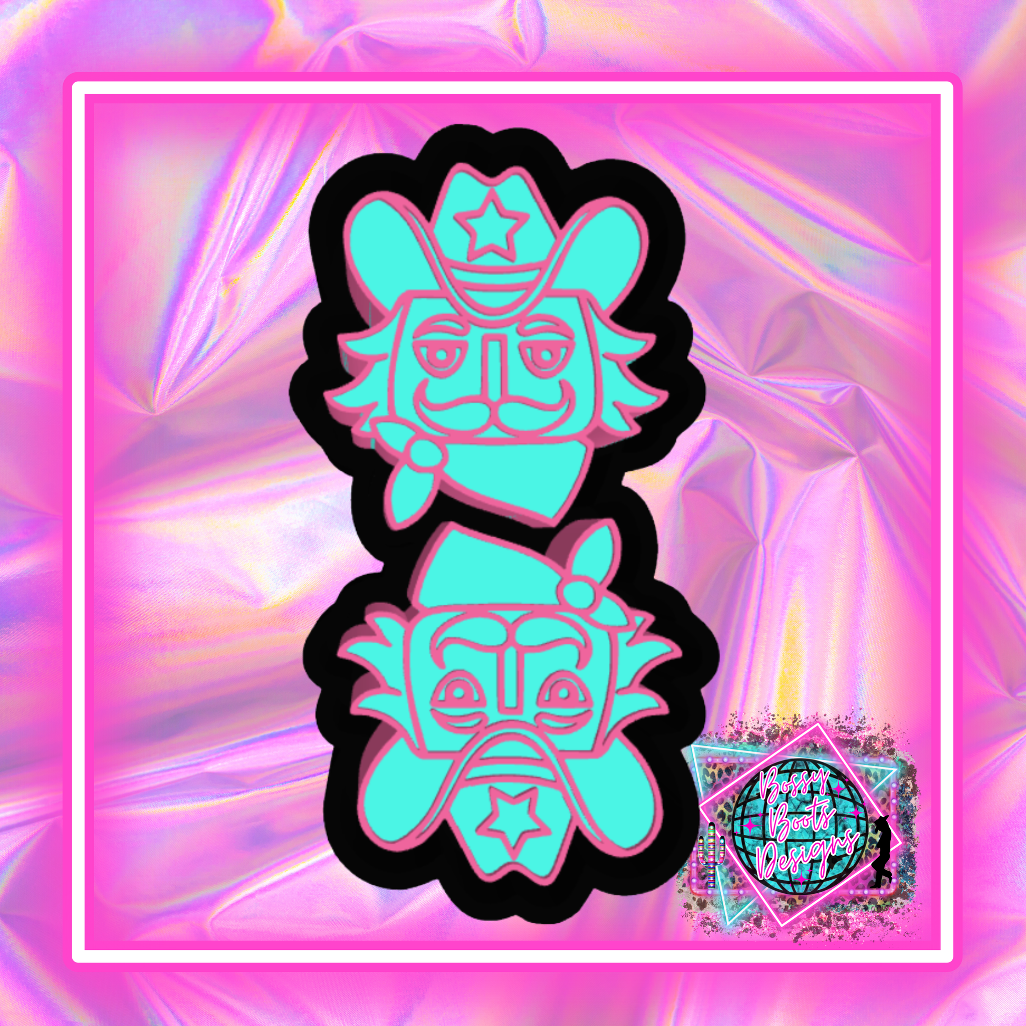 Western Nutcracker Head Vent Clips