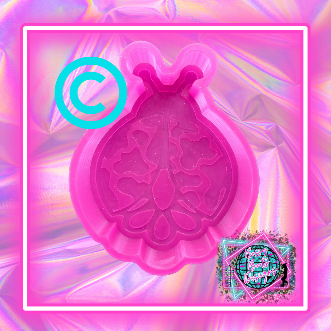 Cow Print Concho Lady Bug (Exclusive)