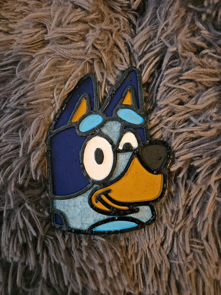 Blue Dog Head