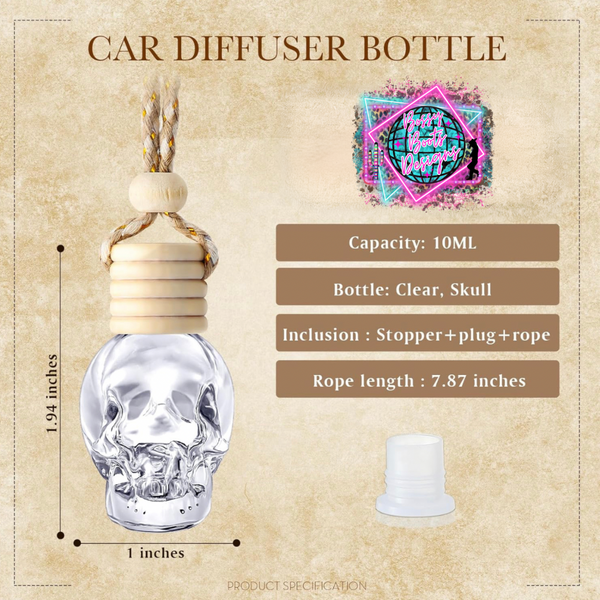 Skull Hanging Diffuser – BossyBootsDesigns