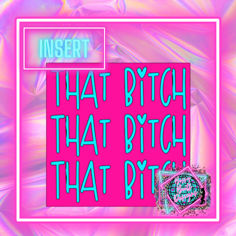 That B Square Insert