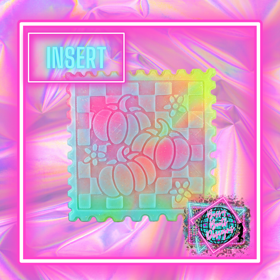Retro Pumpkins Stamp Insert