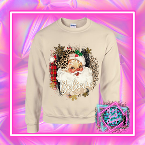 Vintage Santa DTF Sweatshirt