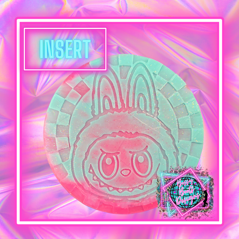 Retro Labubu Circle Insert
