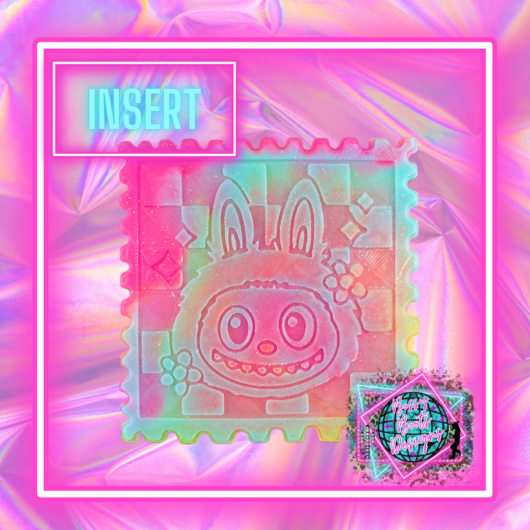 Retro Labubu Stamp Insert