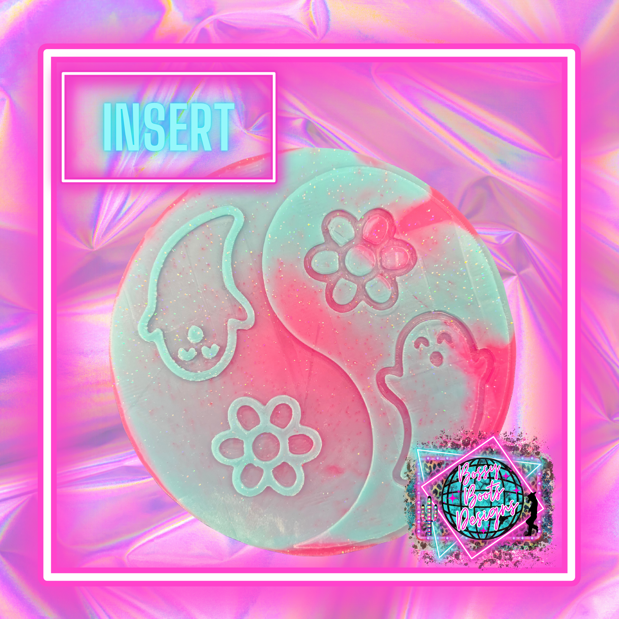 Ghosty Yin Yang Circle Insert