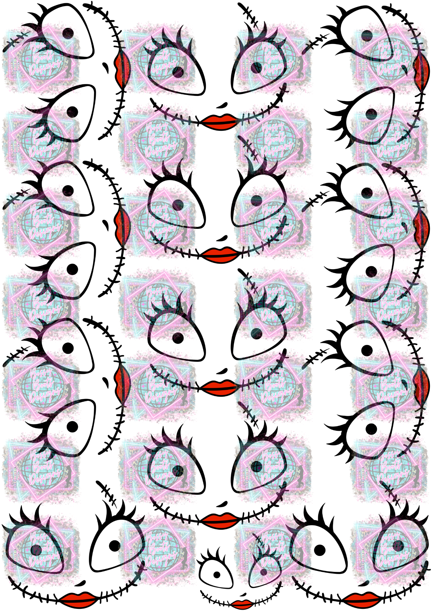 Exclusive Freshie Decal Sheet- Sally