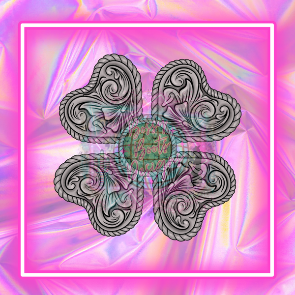 Tooled Clover