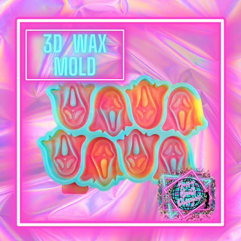 (3D) Ghost Face Wax Tarts