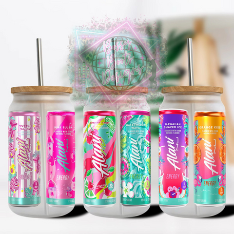 Alani Cans 16oz Glass Can