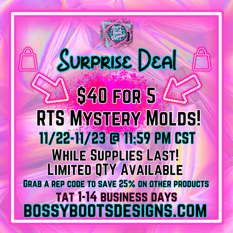 5/$40 Mystery Mold Deal