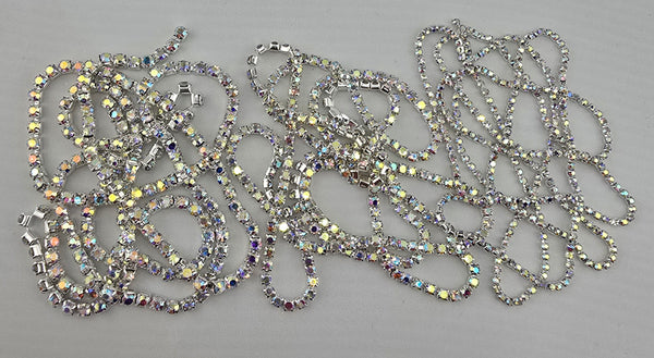 Crystal AB Rhinestone Chain