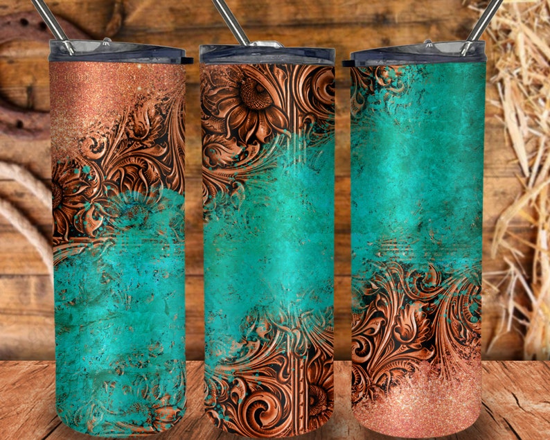 Turquoise Leather