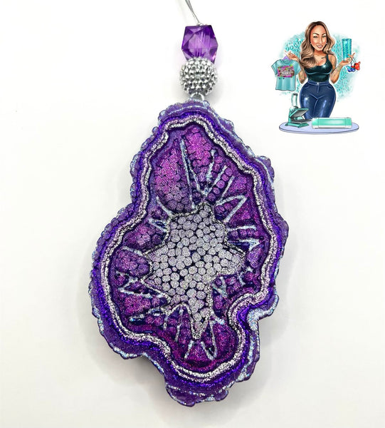 LG Purple Solid Geode