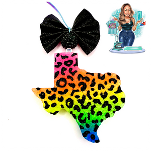 Neon Leopard Texas