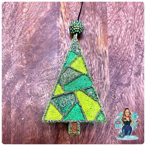 Stained Glass Christmas Tree