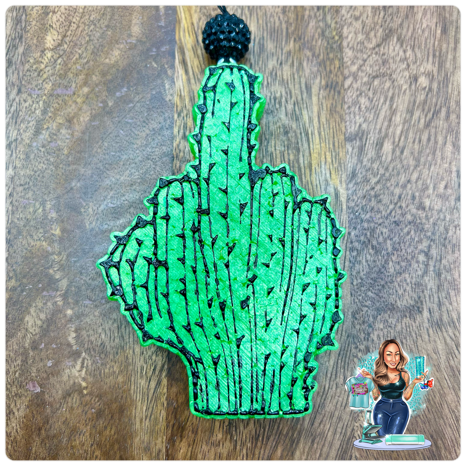 Cactus Middle Finger