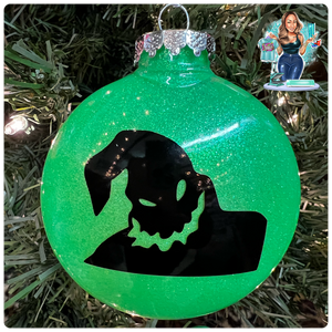 Oogie Boogie Large Disc Ornament