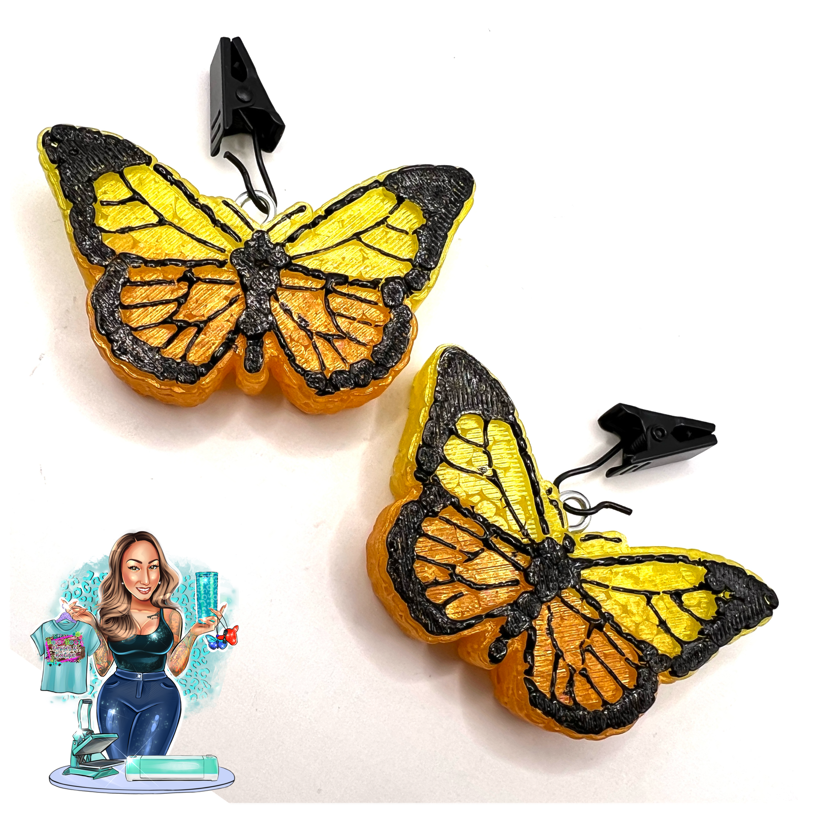 Butterfly Vent Clips