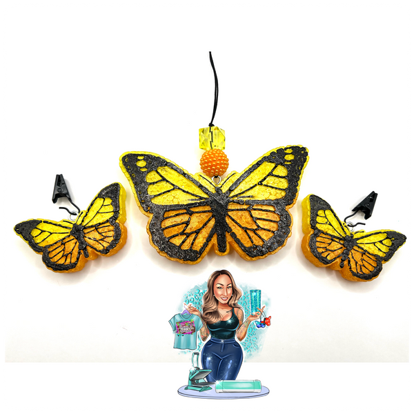 Butterfly Vent Clips