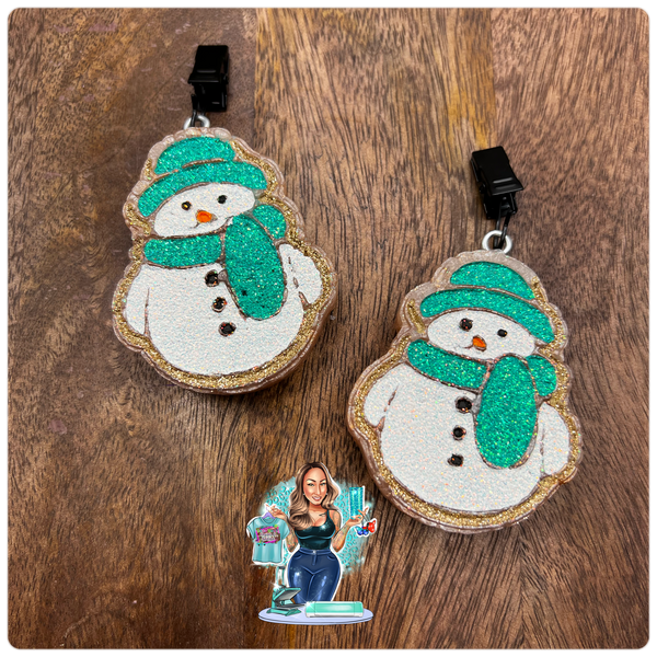 Snowman Gingerbread Vent Clips