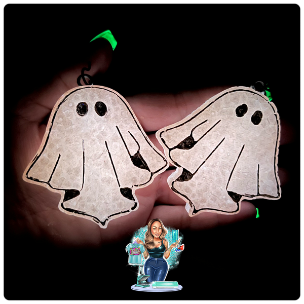 Glow In The Dark Ghost Vent Clips