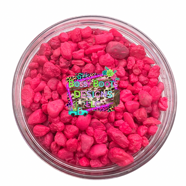 Neon Pink Stones