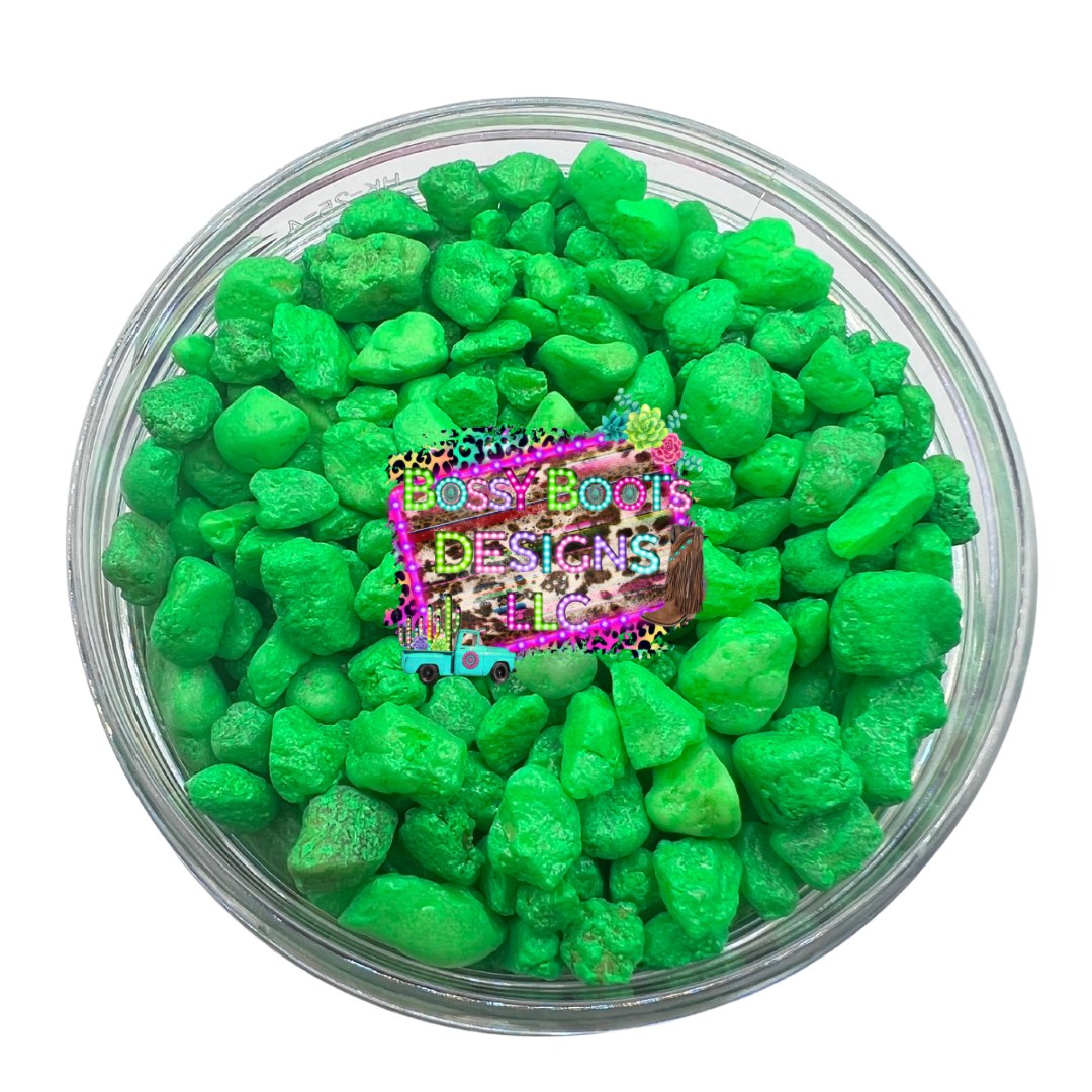 Neon Green Stones